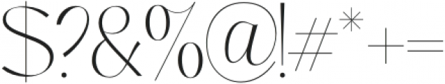 Catavalo Thin otf (100) Font OTHER CHARS