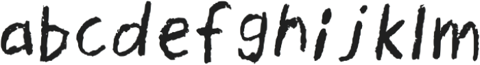 Catching Crayons Regular ttf (400) Font LOWERCASE