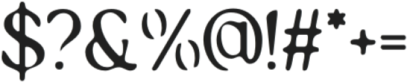 CatelynBlur-Regular otf (400) Font OTHER CHARS