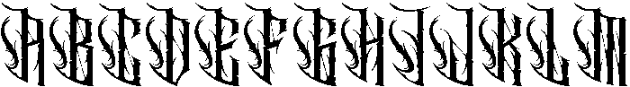 Cathedrave otf (400) Font UPPERCASE