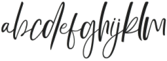 CatherinaSignature Script otf (400) Font LOWERCASE