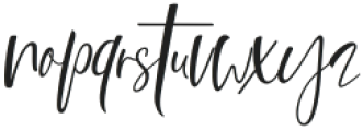 CatherinaSignature Script otf (400) Font LOWERCASE