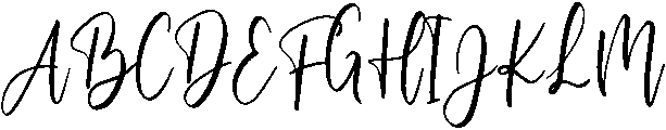 Catherine Regular otf (400) Font UPPERCASE