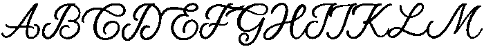 Cattalague Regular otf (400) Font UPPERCASE