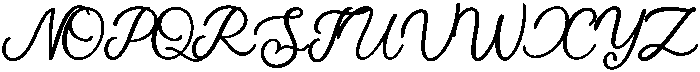 Cattalague Regular otf (400) Font UPPERCASE