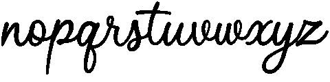Cattalague Regular otf (400) Font LOWERCASE