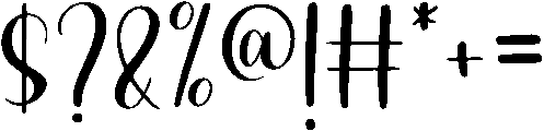 Cattalonia otf (400) Font OTHER CHARS