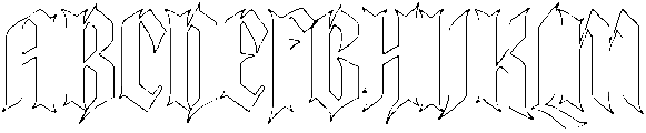 Cattedrale Outline otf (400) Font UPPERCASE