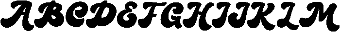 Cattie-Regular otf (400) Font UPPERCASE