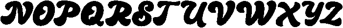 Cattie-Regular otf (400) Font UPPERCASE