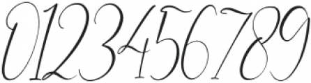 Cattya Brown Italic otf (400) Font OTHER CHARS
