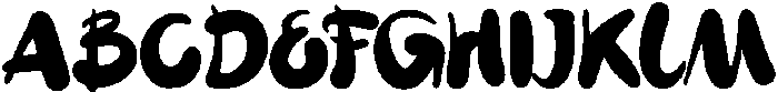 Cattyfox Regular otf (400) Font UPPERCASE