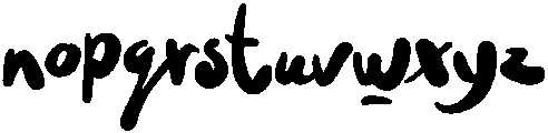Cattyfox Regular otf (400) Font LOWERCASE