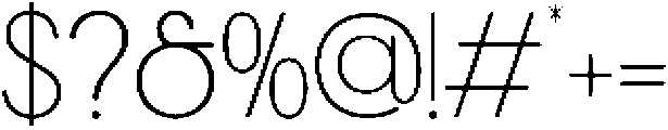 Cause Duo Regular otf (400) Font OTHER CHARS