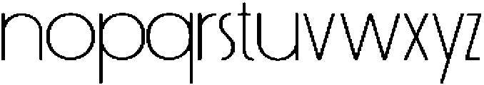Cause Duo Regular otf (400) Font LOWERCASE