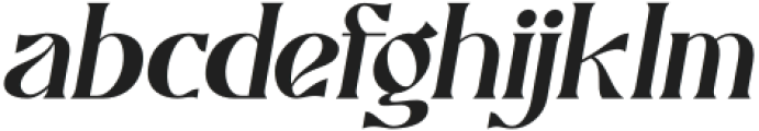 Cautics Italic otf (400) Font LOWERCASE