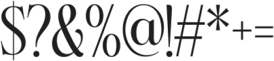 Cavalliera-Regular otf (400) Font OTHER CHARS