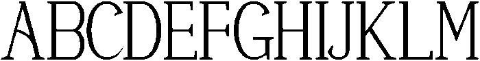 Cavallus otf (400) Font UPPERCASE