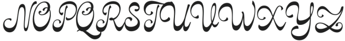 Cavani-Regular otf (400) Font UPPERCASE