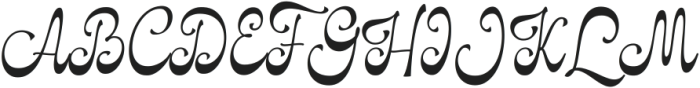 Cavani Regular ttf (400) Font UPPERCASE