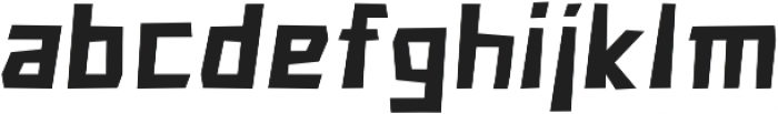Cave Age Regular Italic otf (400) Font LOWERCASE