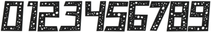 Caveage Foamy Italic otf (400) Font OTHER CHARS