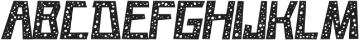 Caveage Foamy Italic otf (400) Font