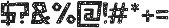 Caveage Foamy Rounded otf (400) Font OTHER CHARS