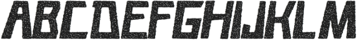 Caveage Grain Rough Ita otf (400) Font UPPERCASE