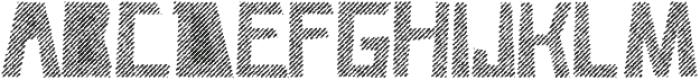 Caveage Hatched Rough otf (400) Font UPPERCASE