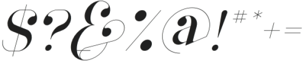 Caveat Italic otf (400) Font OTHER CHARS