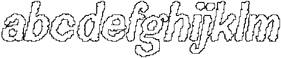 Cavella Pixel Outline otf (400) FONT
