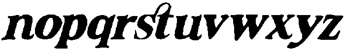 CavellaSociety-Italic otf (400) Font LOWERCASE