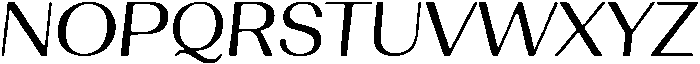 Cavelline Regular otf (400) Font UPPERCASE