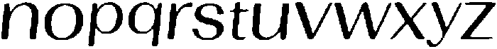 Cavelline Regular otf (400) Font LOWERCASE
