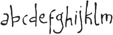 Caveman Light otf (300) Font LOWERCASE