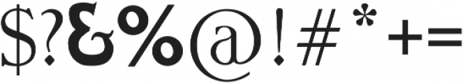 Cavernet Serif ttf (400) Font OTHER CHARS