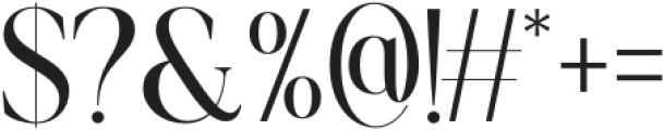 Cavilenny Regular otf (400) Font OTHER CHARS