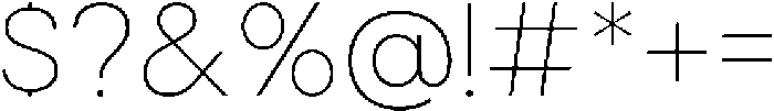 Cavren Sans Variable Thin ttf (100) Font OTHER CHARS