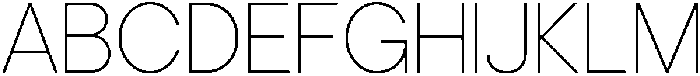Cavren Sans Variable Thin ttf (100) Font UPPERCASE