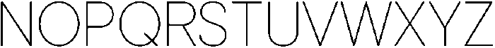 Cavren Sans Variable Thin ttf (100) Font UPPERCASE