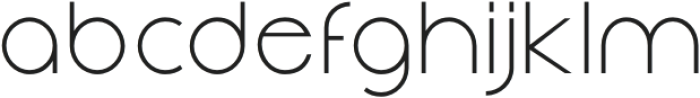 Cayano Pro Thin otf (100) Font LOWERCASE