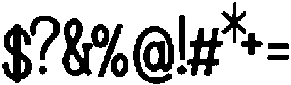 Cayena ttf (400) Font OTHER CHARS