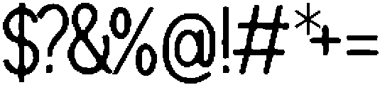 Cayofi ttf (400) Font OTHER CHARS