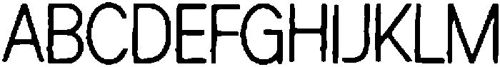 Cayofi ttf (400) Font UPPERCASE