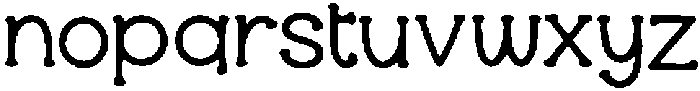 Cazi ttf (400) Font LOWERCASE