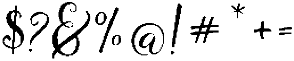 cathy alt 3 ttf (400) Font OTHER CHARS