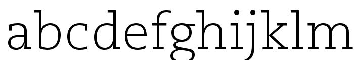 CaeciliaLTStd-Light Font LOWERCASE