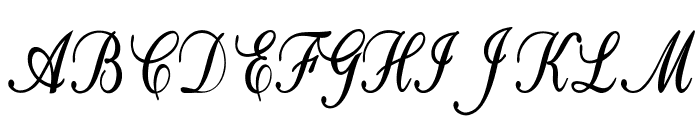 Calligri-CondensedBold Font UPPERCASE