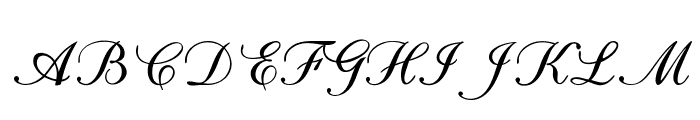 Calligri Font UPPERCASE